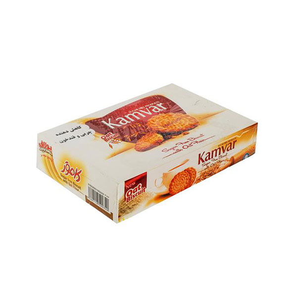 بیسکویت یولاف(جو دوسر) بدون شکر و رژیمی کامور KAMVAR