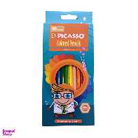 مداد رنگی 12 رنگ پیکاسو (Picasso) جعبه مقوایی