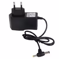 آداپتور مودم دو سر فیش 9 ولت 1 آمپر مدل EU083S

