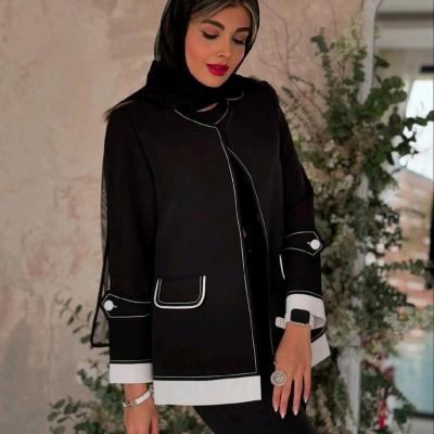 مانتو شلوار زنانه داکرون جنس محصول مازراتی اعلا مدل مانتو شلوار آرام