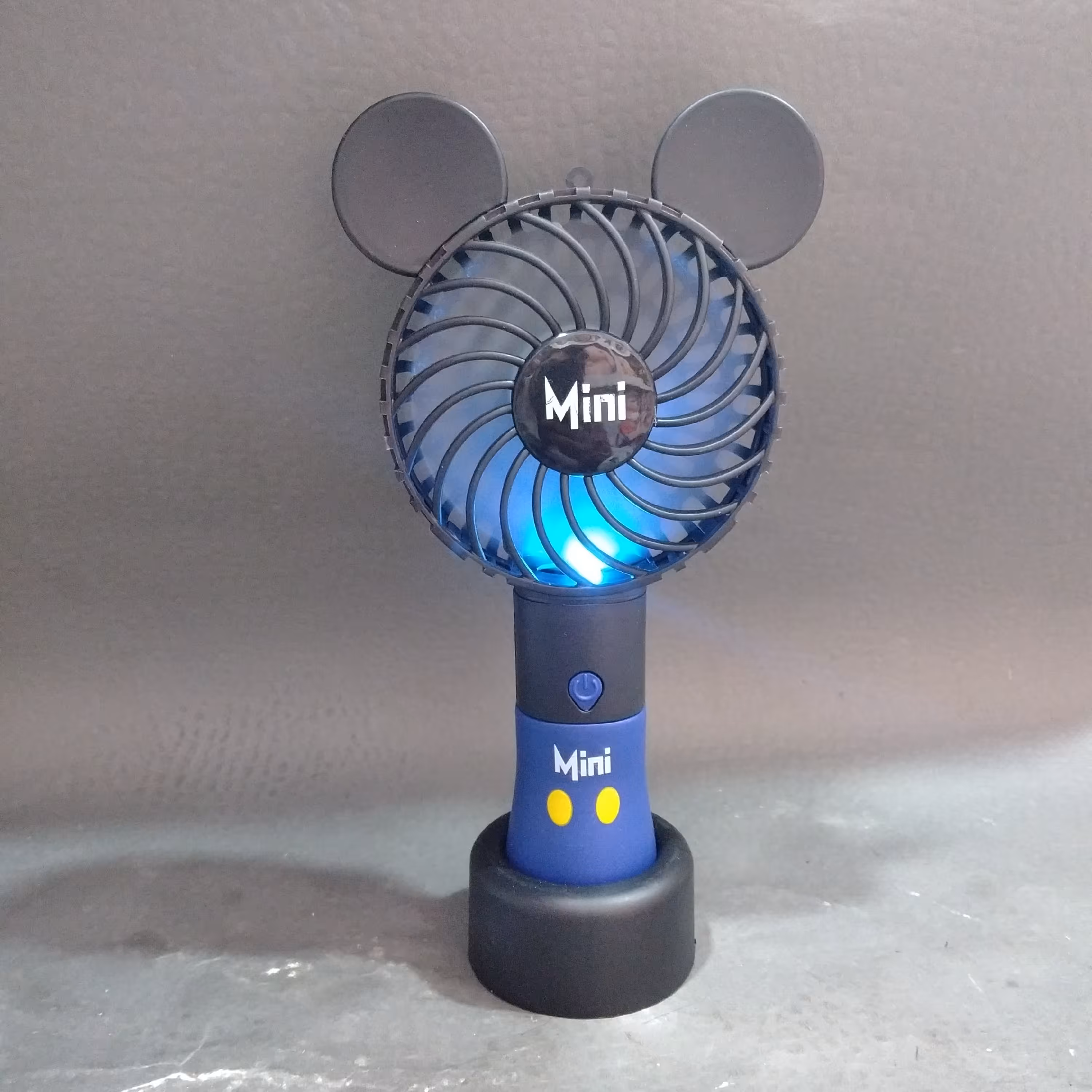 پنکه شارژی پنکه فانتزی  طرح میکی موس