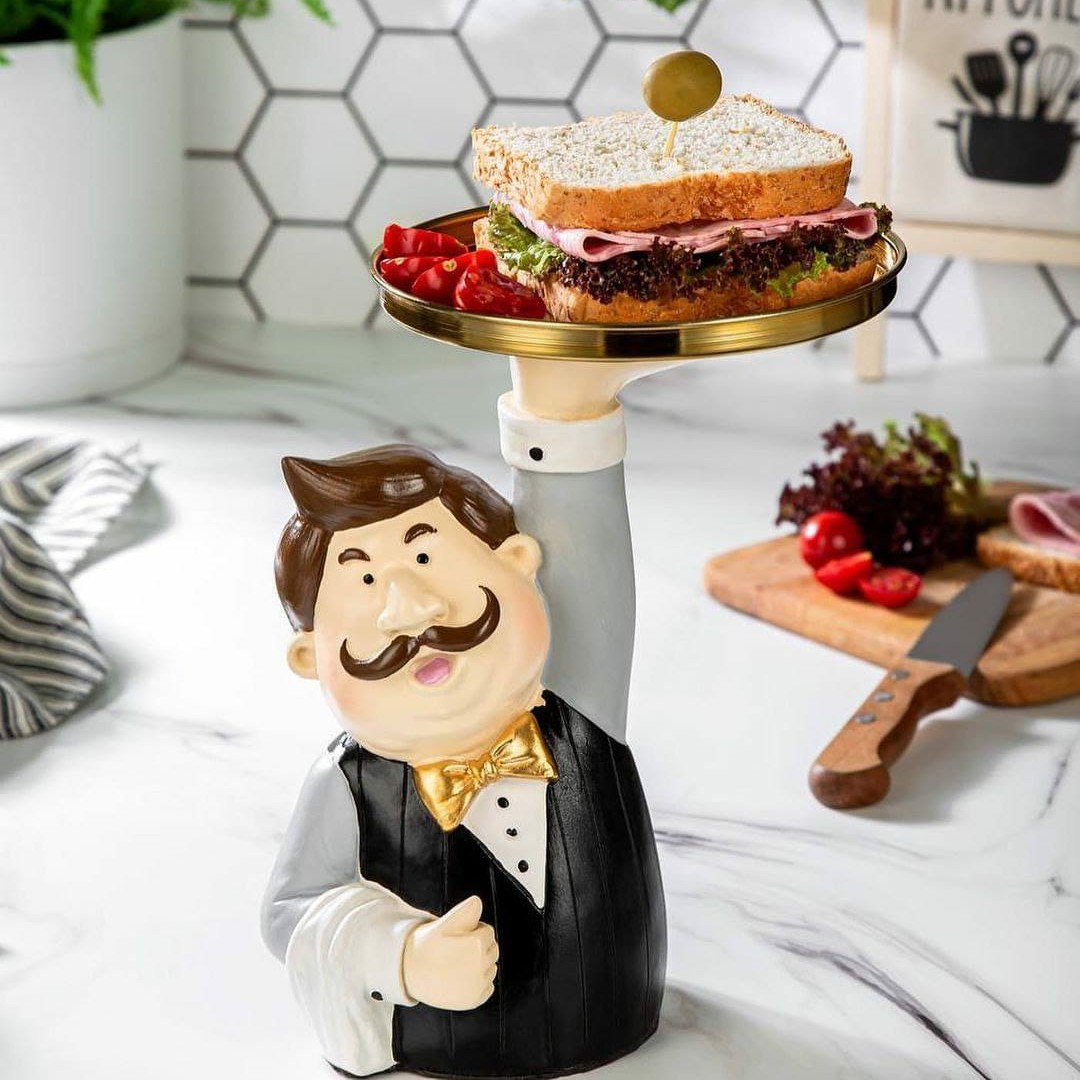 مجسمه های دختر فانتزی و آشپز 