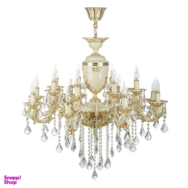 لوستر 16 شعله چشمه نور کد CH239104