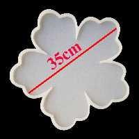 قالب سیلیکونی کد 107 ( گل پنج پر 35 سانت )
