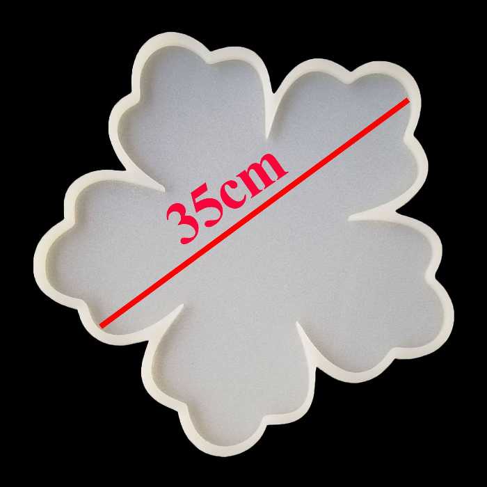 قالب سیلیکونی کد 107 ( گل پنج پر 35 سانت )