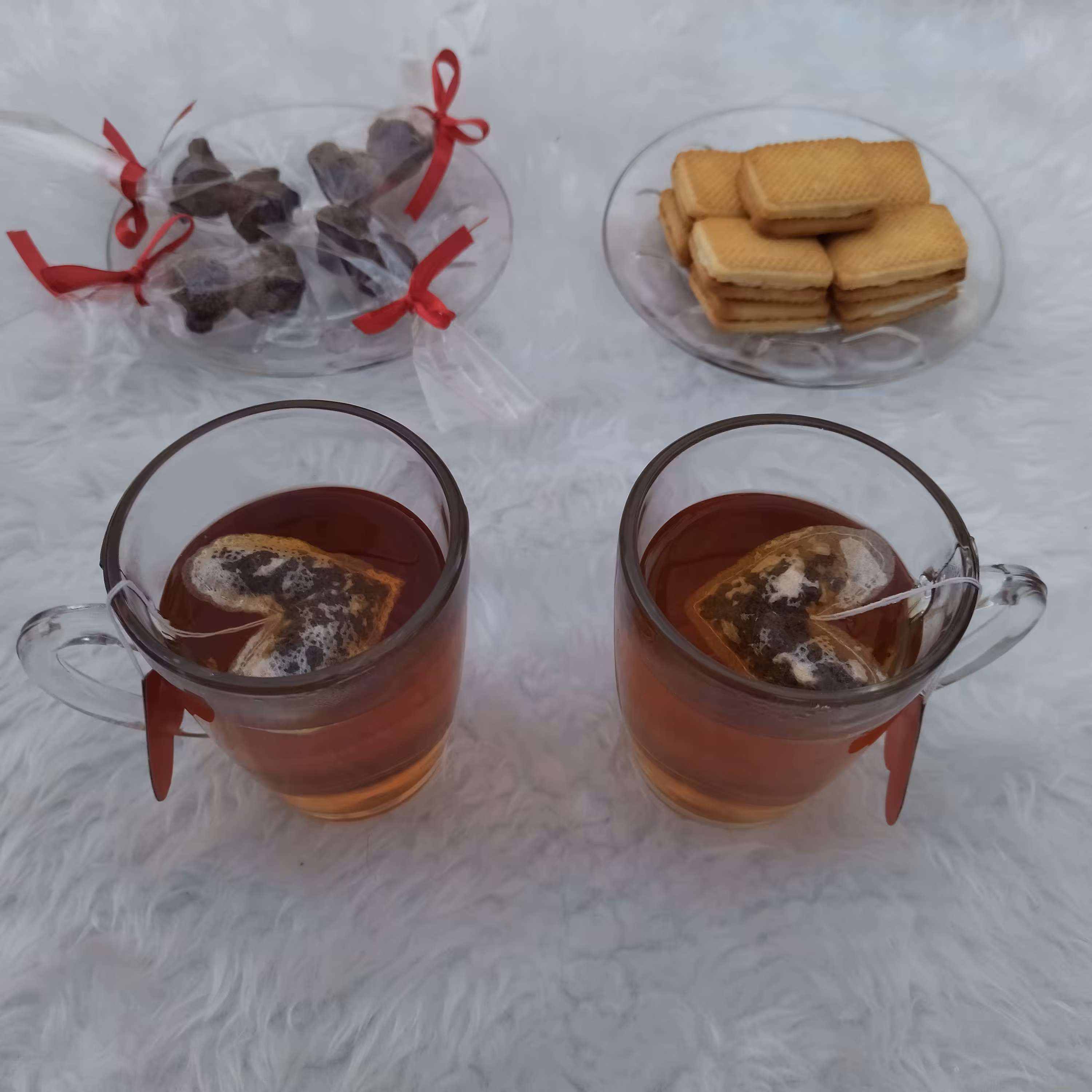 چای عشق طرح قلب، مناسب برای ولنتاین