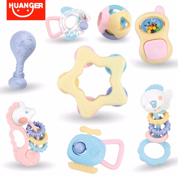 ست جغجغه دندانگیر 8 تکه هانگر Huanger