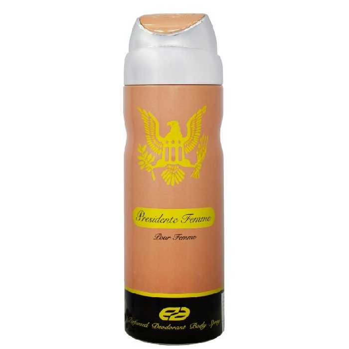 اسپری خوشبو کننده بدن زنانه عماد آرا مدل Presidente حجم 200 میلی لیتر