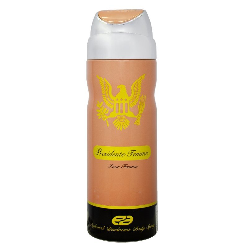 اسپری خوشبو کننده بدن زنانه عماد آرا مدل Presidente حجم 200 میلی لیتر