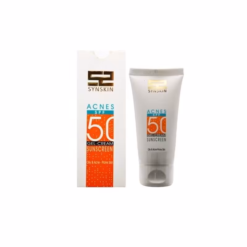 کرم ژل ضد آفتاب SPF50  اکنس پوست چرب و مستعد آکنه