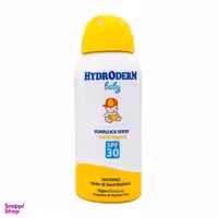 اسپری ضدآفتاب کودک هیدرودرم مدل SPF30 حجم 100 میلی لیتر