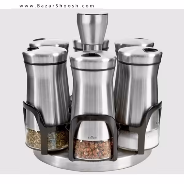 جاادویه پایه‌دار استیل یونیک مدل UN-1461