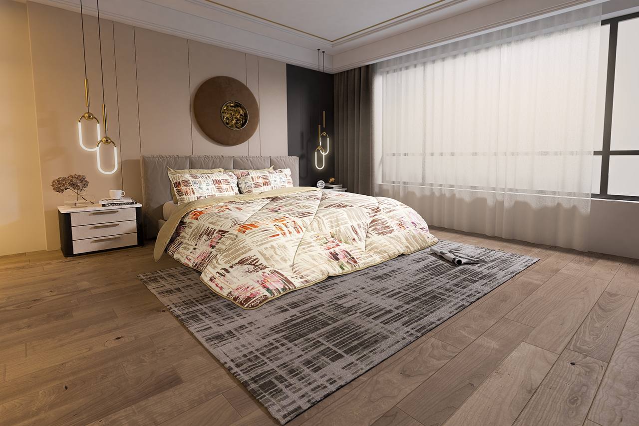 روتختی دونفره آلوئه ورا لومانا طرح TANSOO شش‌تکه