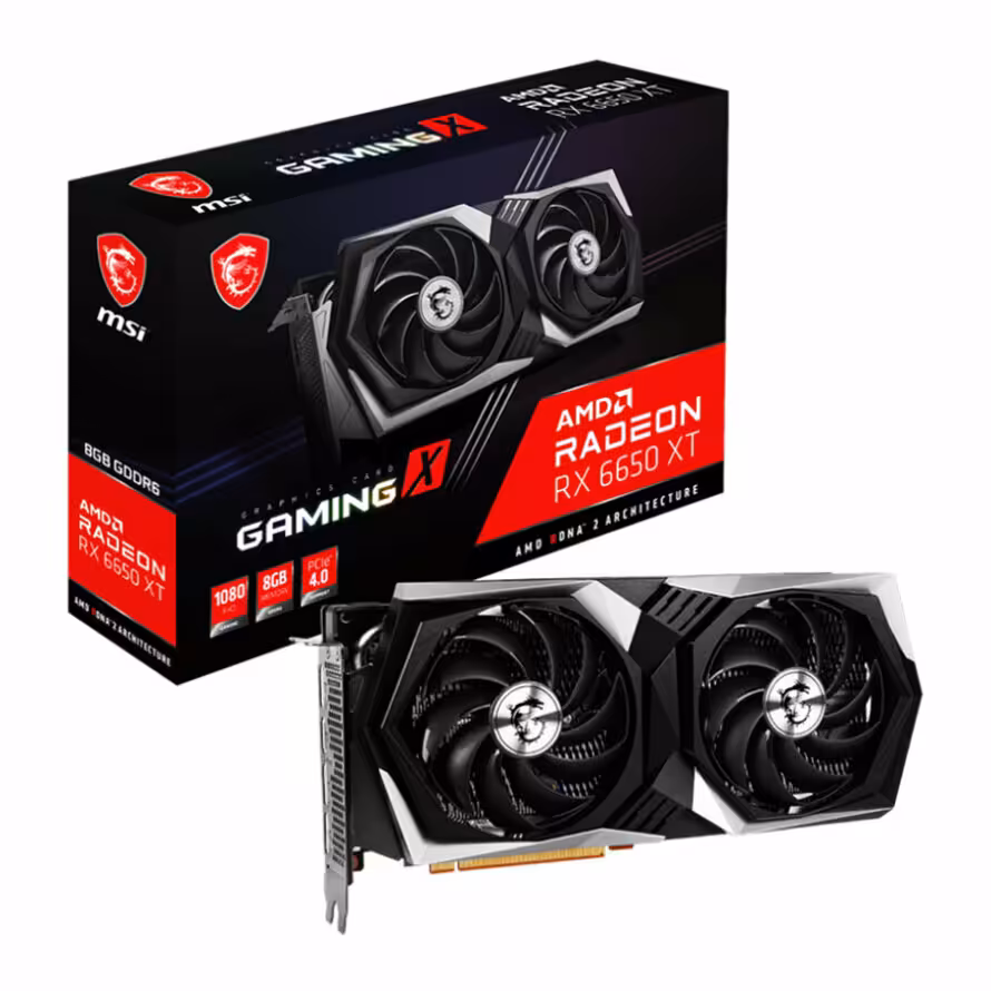 کارت گرافیک ام اس آی Radeon RX 6650 XT GAMING X 8G