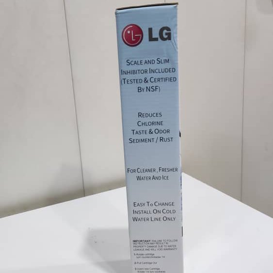 فیلتر تصفیه آب در  یخچالهای  ساید بای ساید ال جی  برند ال جی وزن 250گرم