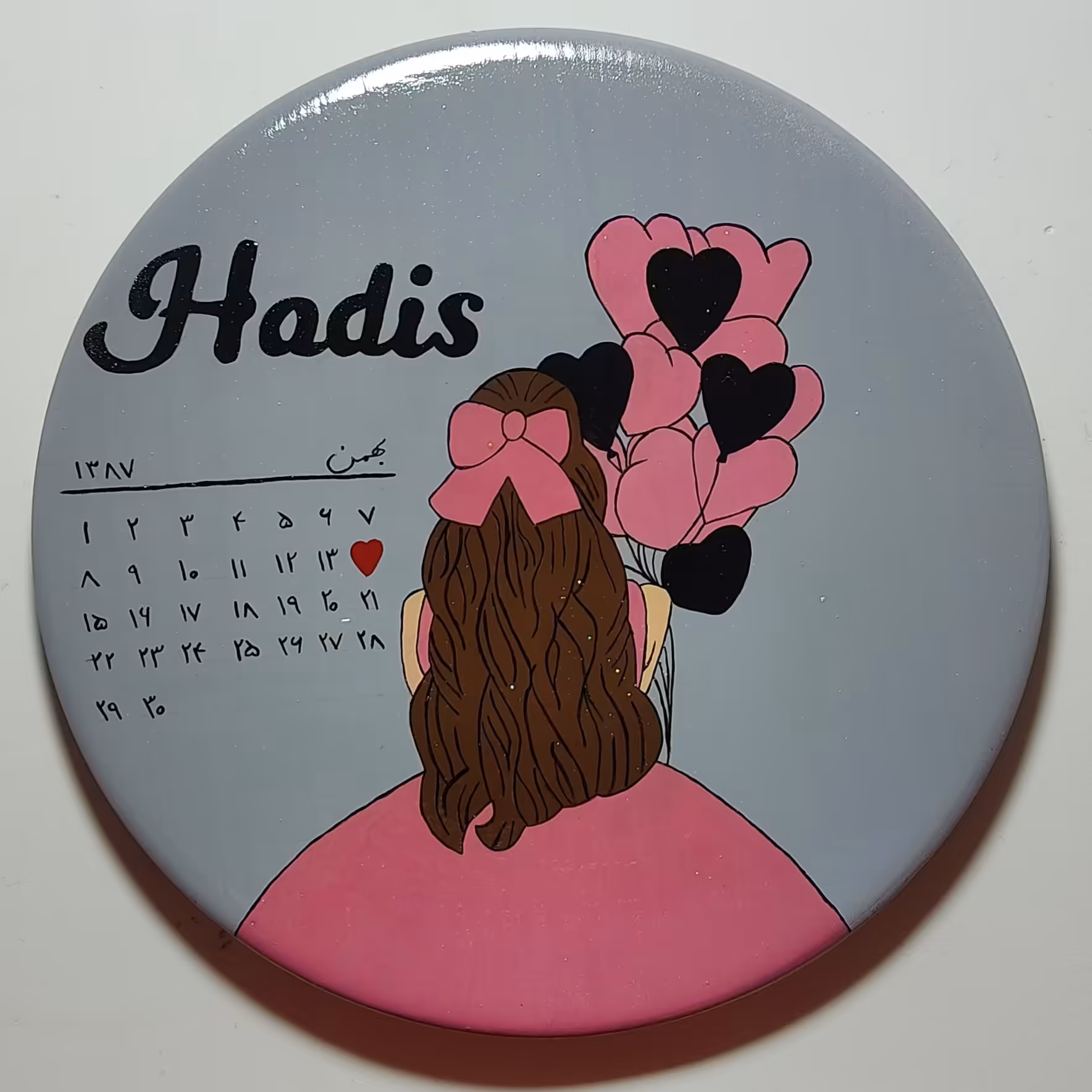 دیوارکوب سفالی تولد