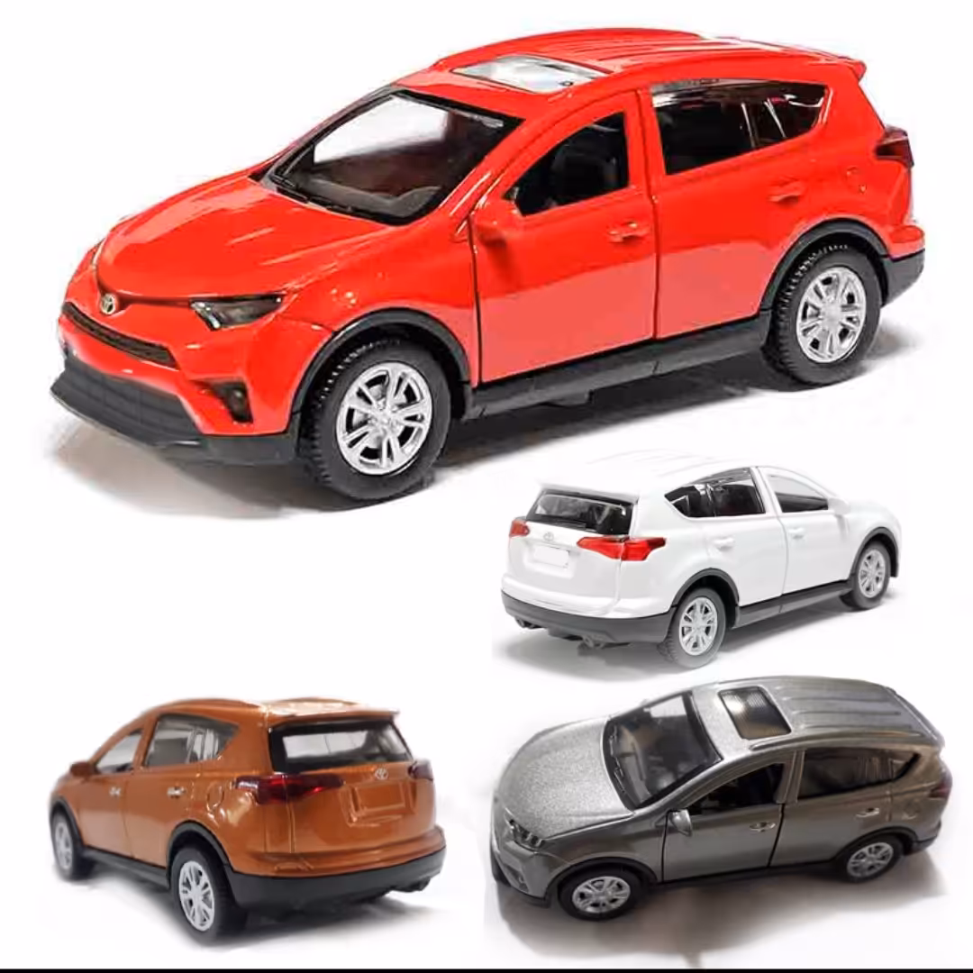 ماشین فلزی تویوتا راو4 مقیاس 1 به 34