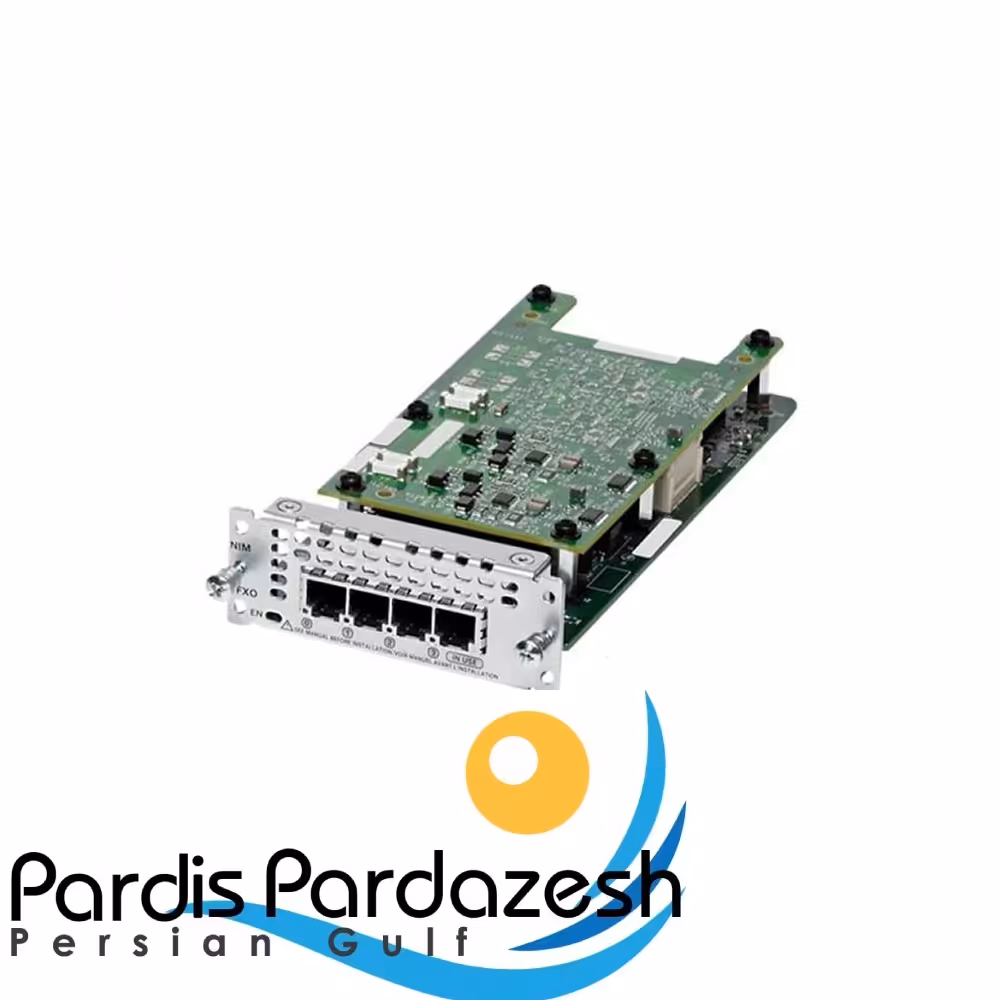 کارت ماژول سیسکو مدل NIM-4FXOکارت ماژول سیسکو مدل NIM-4FXO