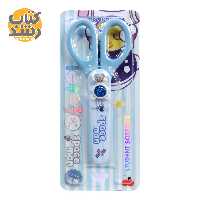 قیچی کوچک تیغه فلزی فانتزی طرح فضانورد