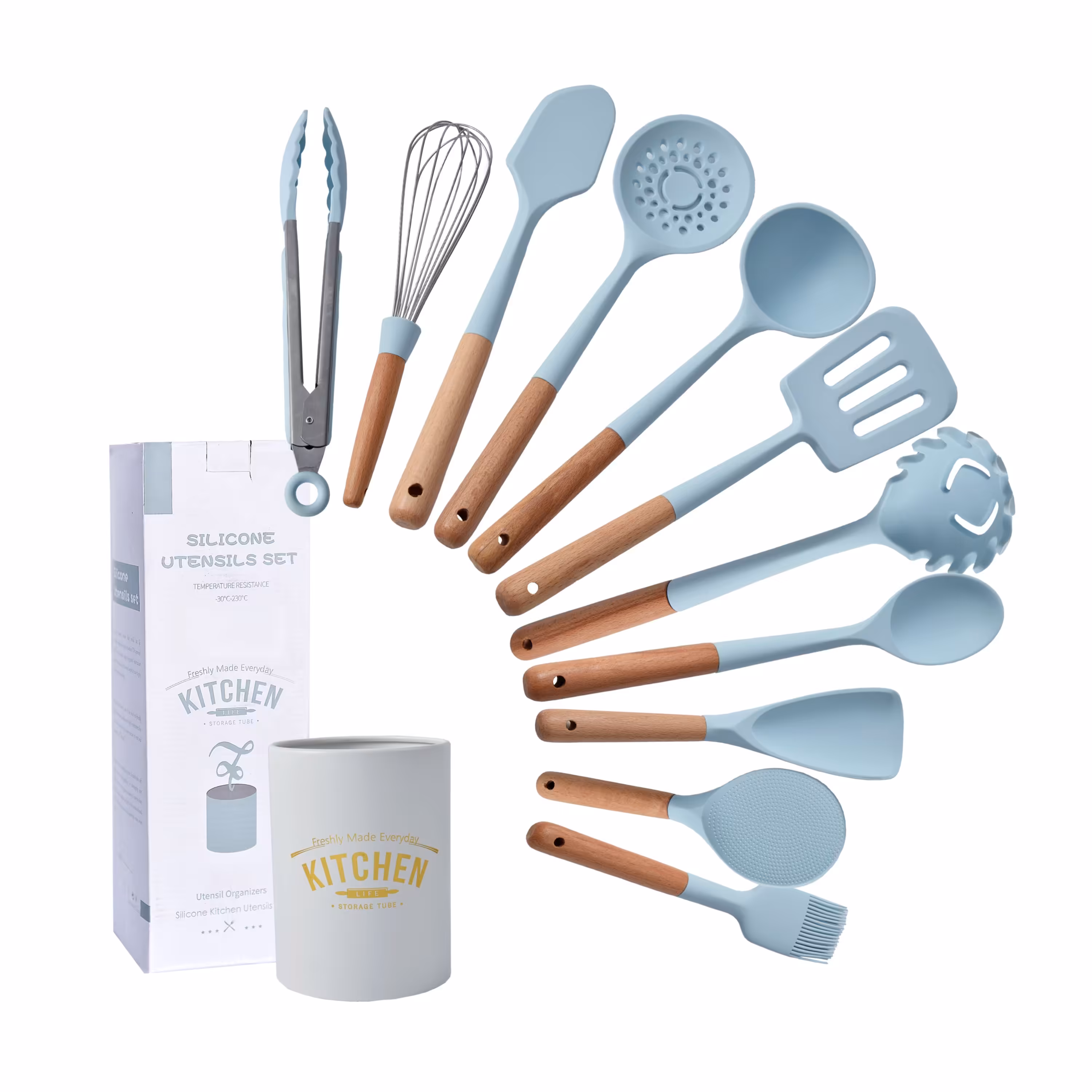 سرویس کفگیر و ملاقه 13 پارچه مدل 10021B