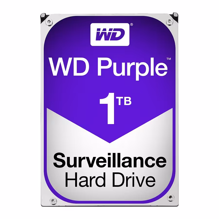 قیمت و خرید هارد اینترنال 1 ترابایت وسترن دیجیتال مدل Purple | یاس ارتباط