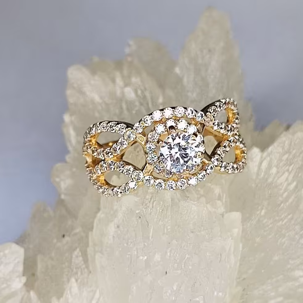 انگشتر طلا روس رنگ ثابت