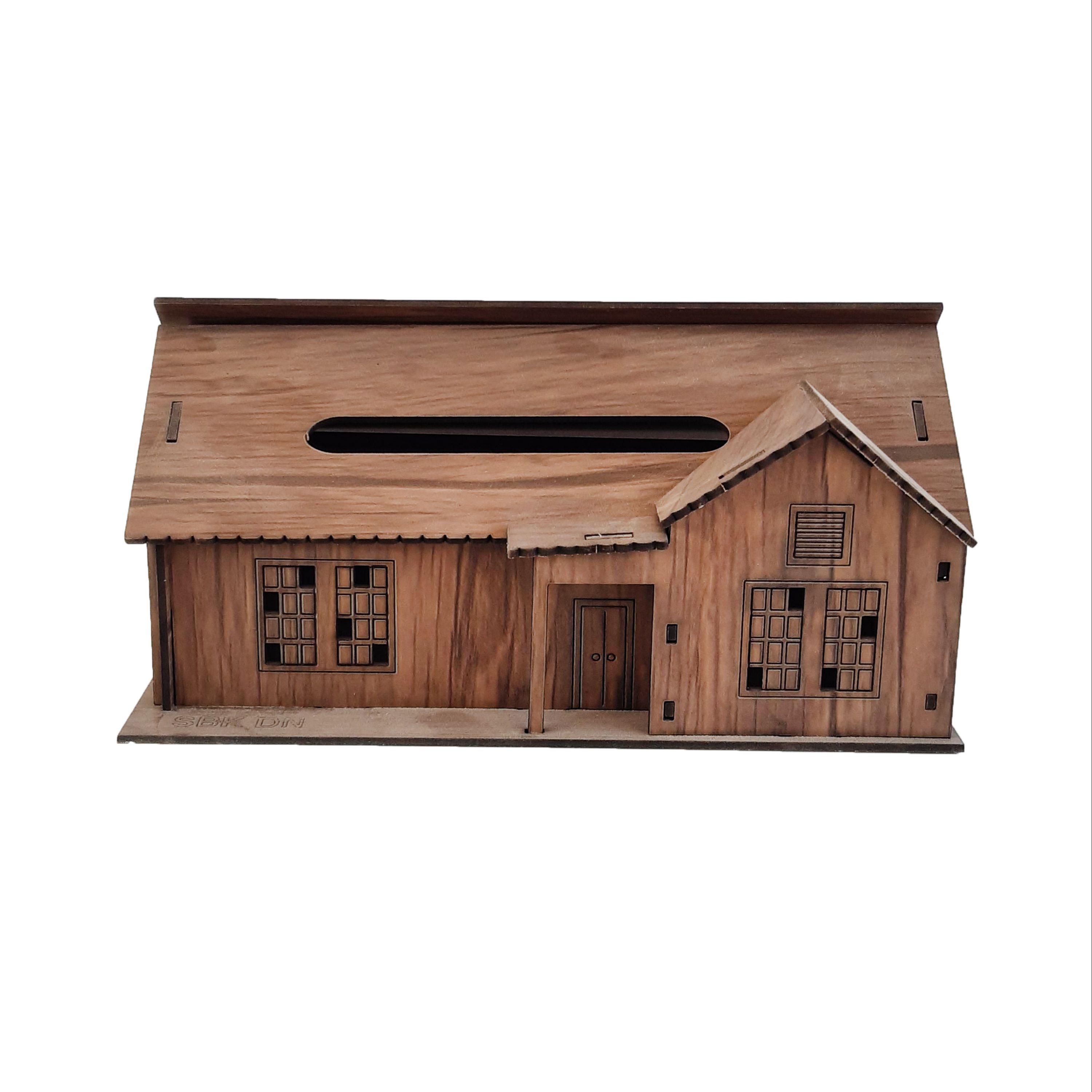 جادستمال کاغذی طرح کلبه