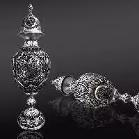 سنبلدان مسی سبک تلفیقی سیا قلم و برجسته