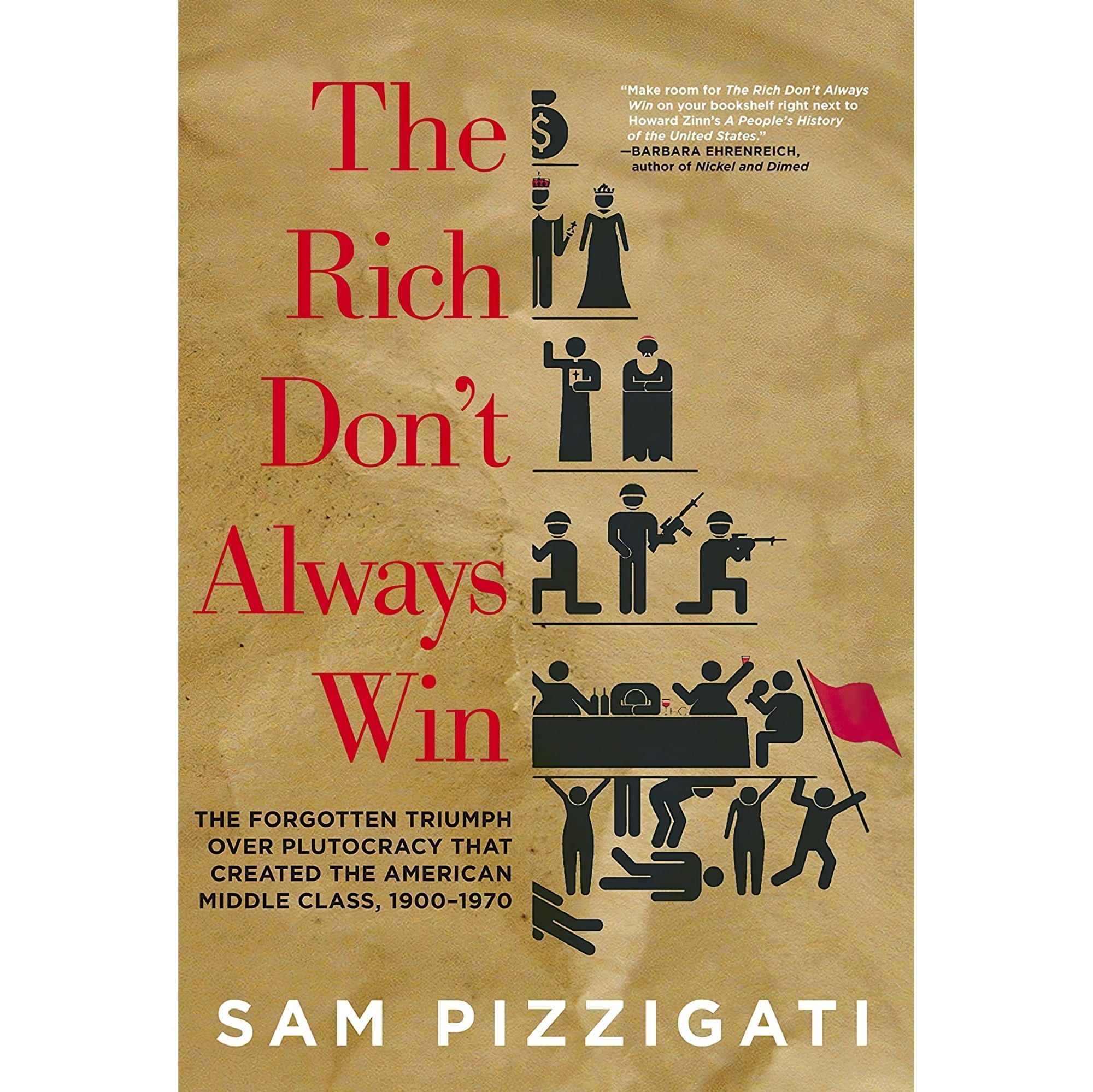 کتاب زبان اصلی The Rich Dont Always Win اثر Sam Pizzigati