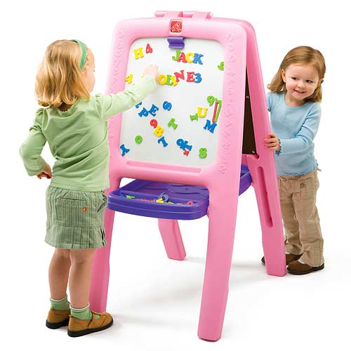 تخته دو طرفه وايت برد و سیاه برد 3 كاره مدل 799900