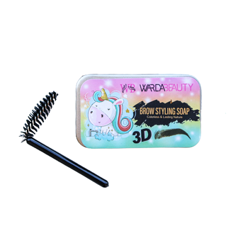 صابون لیفت ابرو به همراه برس طرح یونیکورن WARDABEAUTY