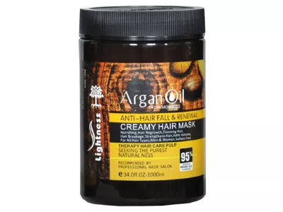 ماسک مو لایتنس حاوی روغن آرگان 1000 میلی لیتر اصل