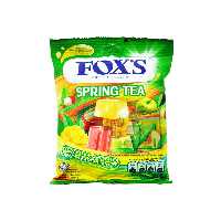 آبنبات چای میوه ای ( اسپرینگ تی ) کریستالی 90 گرم فوکس - fox&#039;s