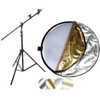 کیت رفلکتور 80 سانتیمتر با هولدر رفلکتور و سه پایه نور