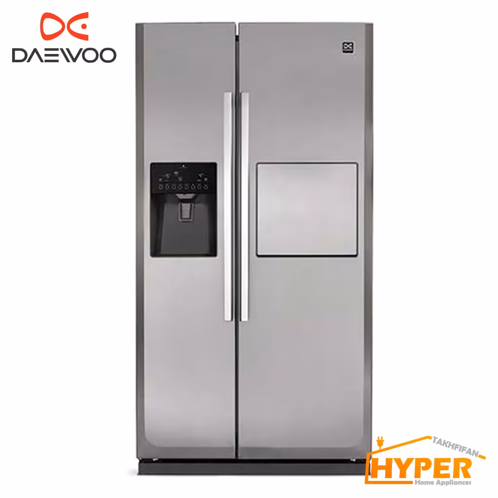 یخچال فریزر ساید بای ساید دوو D2S-6027SS نقره ای
