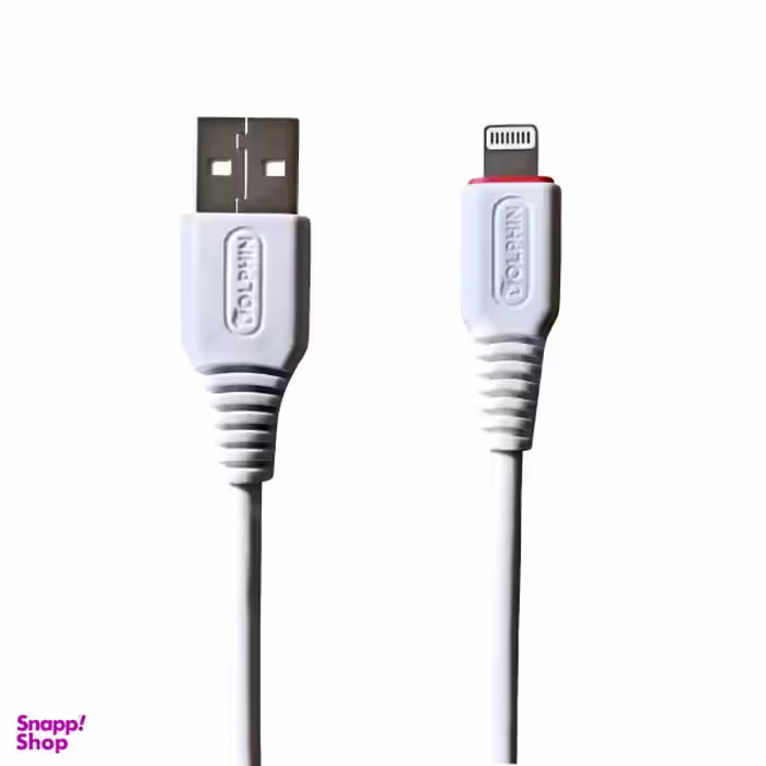کابل تبدیل USB به لایتنینگ دلفین مدل T-04 طول 1 متر