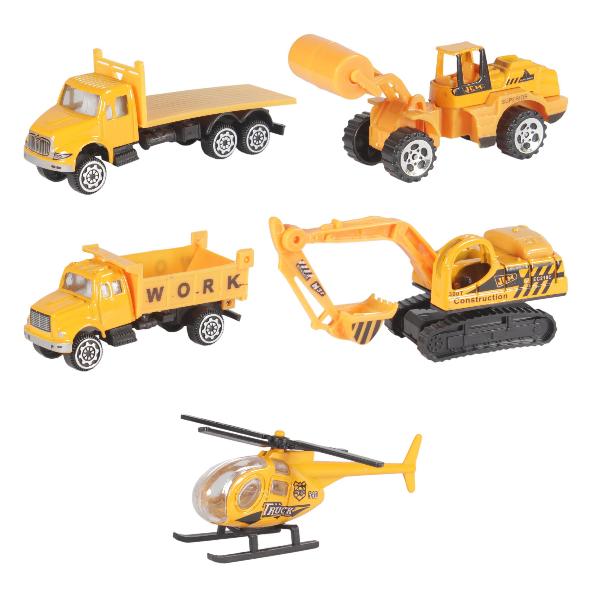 ماشین بازی مدل راهسازی کد 0245 مجموعه 5 عددی