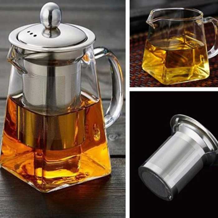 قوری پیرکس مربعی
حجم 950 میلی لیتر
قابل گذاشتن روی شعله