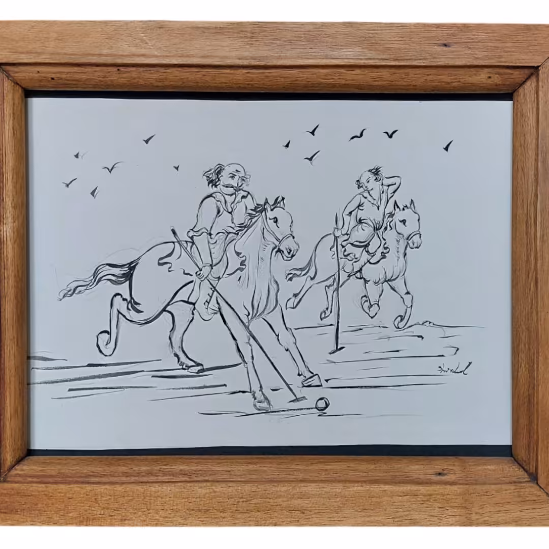 تابلو  چوگان کد 02