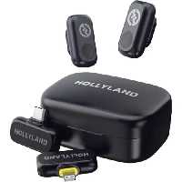 میکروفن بیسیم هالی لند Hollyland LARK A1 Combo 2-Person Wireless Microphone خرید | قیمت - اگزیف