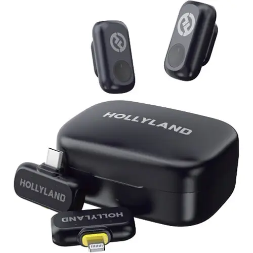 میکروفن بیسیم هالی لند Hollyland LARK A1 Combo 2-Person Wireless Microphone خرید | قیمت - اگزیف