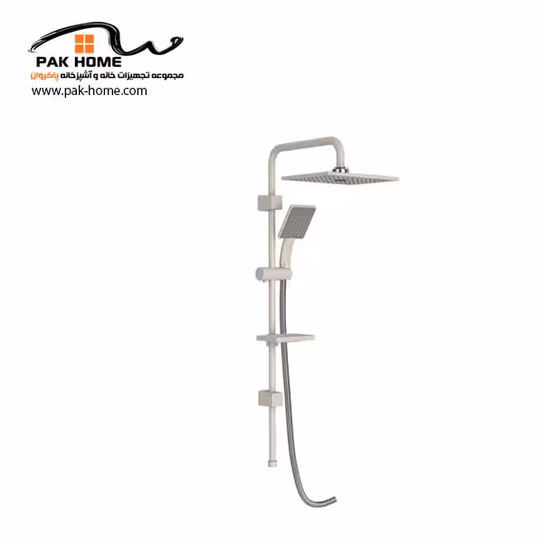 علم دوش شودر مدل آلما (شیری-کروم)