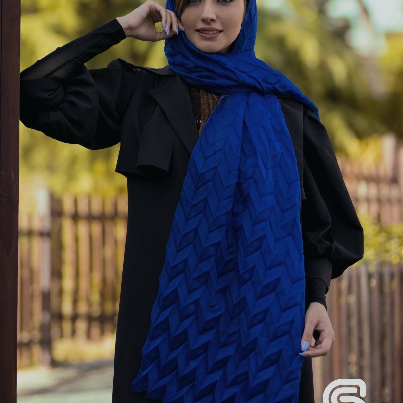شال پلیسه لوزی