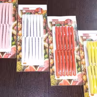 چاقو میوه خوری یا کارد میوه خوری 12 تایی در ارزان پلاسکو خورشید شب 