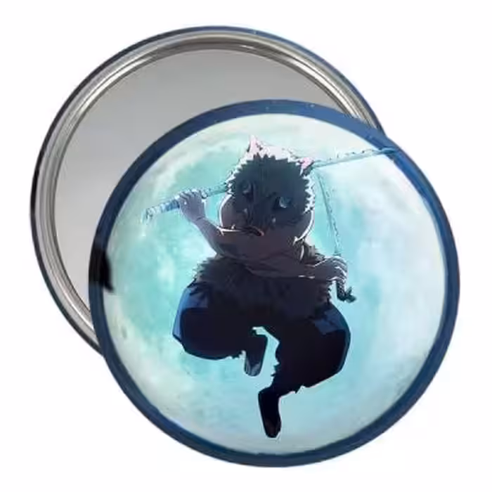 آینه جیبی خندالو مدل اینوسکه انیمه شیطان کش کد 13694