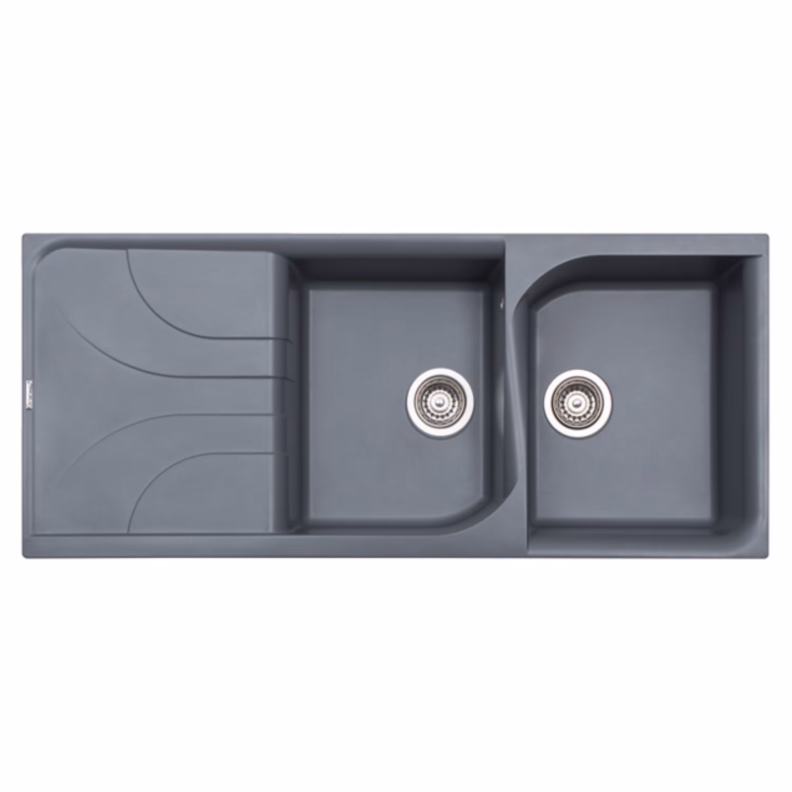 سینک گرانیتی زیناس دو لکن با سینی طرح میرکا ( تو کار ) 