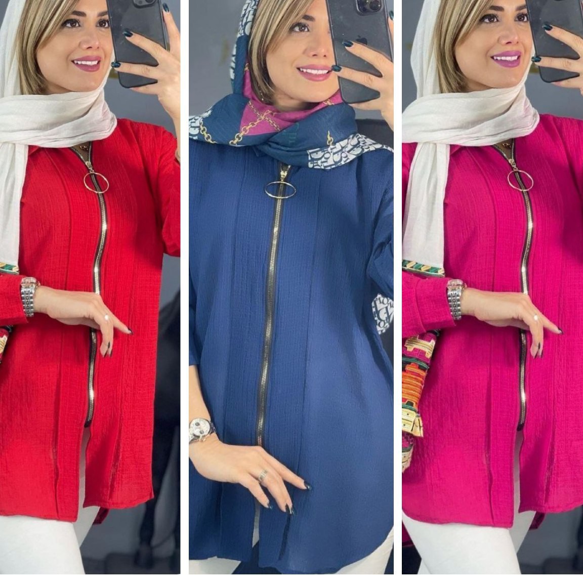 تونیک مانتویی مدل وانلیا