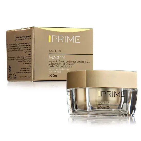 کرم مرطوب کننده 24 ساعته ضد چین و چروک پریم