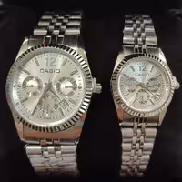 ساعت ست کاسیو ضد آب رنگ ثابت موتور ژاپن