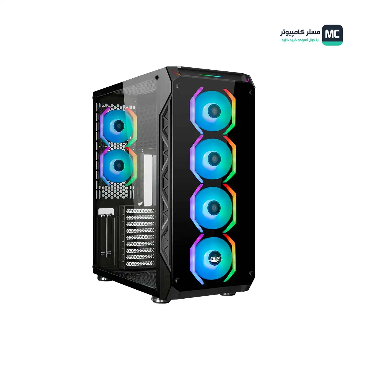 قیمت و خرید کیس گیمینگ اوست GT-AV401-FB